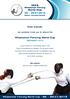 Dear friends, we cordially invite you to attend the. Wheelchair Fencing World Cup GERMANY 2012