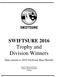 SWIFTSURE 2016 Trophy and Division Winners