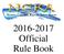 Official Rule Book