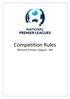 Competition Rules. National Premier Leagues - WA