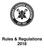 ONTARIO LACROSSE ASSOCIATION RULES & REGULATIONS 2018 EDITION