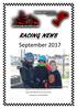 RACING NEWS September 2017