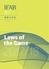 Laws of the Game 2017/18