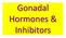 Gonadal Hormones & Inhibitors