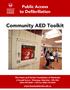 Community AED Toolkit