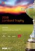 2018 Lombard Trophy. Grand Final. Thursday 20th & Friday 21st September 2018 Pestana Vila Sol Golf & Resort, Portugal. In association with
