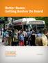 Better Buses: Getting Boston On Board
