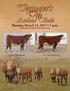 57th. Tegtmeier s. Annual Sale. Monday, March 13, p.m. At the farm located near Burchard, Neb. Lot 37 CT Miss Right On 131B
