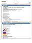 Safety Data Sheet. Product identifier. Details of the supplier of the safety data sheet