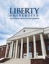 Table of Contents. Liberty University Mission Statement...7 A. INTRODUCTION...8 OF THE INSTITUTIONAL REVIEW BOARD...9