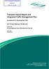 Transport Impact Report and Integrated Traffic Management Plan