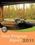 Mississippi Department of Wildlife, Fisheries, and Parks. Deer Program Report Prepared by MDWFP Deer Committee