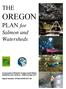 OREGON PLAN for THE. Salmon and Watersheds. Assessment of Western Oregon Adult Winter Steelhead and Lamprey Redd Surveys 2017