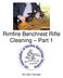 Rimfire Benchrest Rifle Cleaning Part 1
