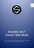 Scintilla 2k17 Events Rule Book