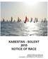 KABESTAN - SOLENT 2010 NOTICE OF RACE