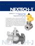 NEXTECH-1 Low Pressure Trunnion ANSI Temperatures up to 1500 F 2-12