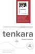 tenkara Daniel Galhardo the book Sample pages from tenkara - the book More information at