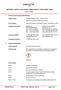 MATERIAL SAFETY DATA SHEET (MSDS)/SAFETY DATA SHEET (SDS) Kidney Check