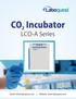 CO2 Incubator. LCO-A Series