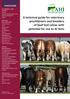 A technical guide for veterinary practitioners and breeders of beef bull calves with potential for use as AI Sires