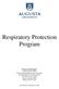 Respiratory Protection Program