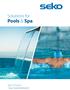 Solutions for. Pools & Spa. Your Choice, Our Commitment