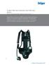 Dräger PA91 plus Standard and PA91 plus Marine Self Contained Breathing Apparatus