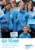 go team! Cheering at the London Landmarks Half Marathon