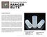 RANGER ELITE. BPI Premium Field Wads: Loading the Ranger Elite
