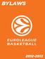 TABLE OF CONTENTS EUROLEAGUE CLUB LICENSING RULES