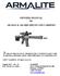 OWNERS MANUAL for AR-10A & AR-10B RIFLES AND CARBINES