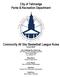City of Tallmadge Parks & Recreation Department. Community All Star Basketball League Rules *Revised 10/1/17*