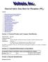 Material Safety Data Sheet for Phosphine (PH 3