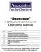 Seascape. A 32' Bayliner Sedan Motoryacht Operating Manual. Edition of June 30, 2006