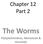 Chapter 12 Part 2. The Worms Platyhelminthes, Nematoda & Annelida