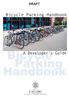 DRAFT. Bicycle Parking Handbook. A Developer s Guide