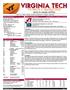 Women s Basketball Game Notes. vs OLD DOMINION Monarchs (2-1, 0-0 C-USA) hokiesports.com. page 1