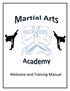 Welcome and Training Manual