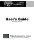 User's Guide. asics FLOW CELL MODELMP20. Part No REV. # P.O. Box 3726, Ann Arbor, MI USA