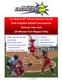 Lou Gehrig 20 th Annual Summer Classic Girls Fastpitch Softball Tournaments Amherst, New York (20 Minutes from Niagara Falls)