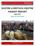EXETER LIVESTOCK CENTRE MARKET REPORT