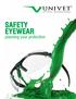 SAFETY EYEWEAR. planning your protection