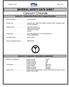 Product # CCHT Page 1 of 6 MATERIAL SAFETY DATA SHEET. Calcium Chloride. Section 01 - Chemical And Product And Company Information