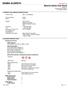 SIGMA-ALDRICH. Material Safety Data Sheet Version 4.3 Revision Date 10/24/2012 Print Date 03/12/2014