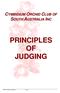 COCSA Principles Judging 2005 Page 1
