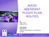 AVOID ABERRANT FLIGHT PLAN ROUTES