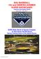 Coaches Information Packet June 20 25, ESPN Wide World of Sports Complex At Walt Disney World Resort Spring Training Home of the Atlanta Braves