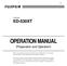 OPERATION MANUAL (Preparation and Operation)