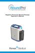 Negative Pressure Wound Therapy System. Negative Pressure Wound Therapy Operator s Manual